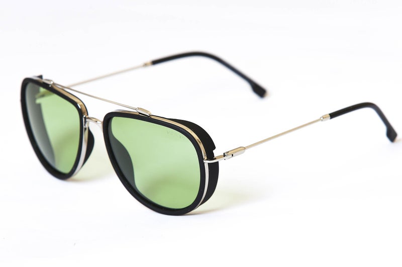VEGAS Full Rim Aviator Men Light Green  Sunglasses V2045 C7 - Image 2